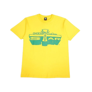 Hellstar Jesus Emblem Yellow T-Shirt