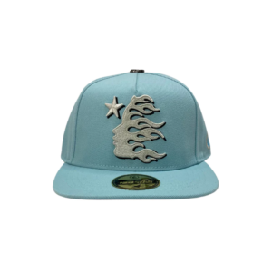 Baby Blue Fitted Hat (2)