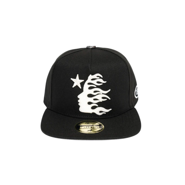 Hellstar Black Fitted Hat