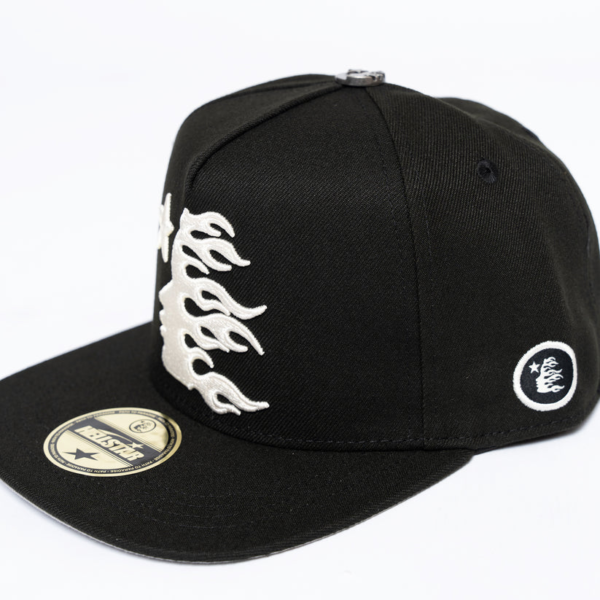 Hellstar Black Fitted Hat