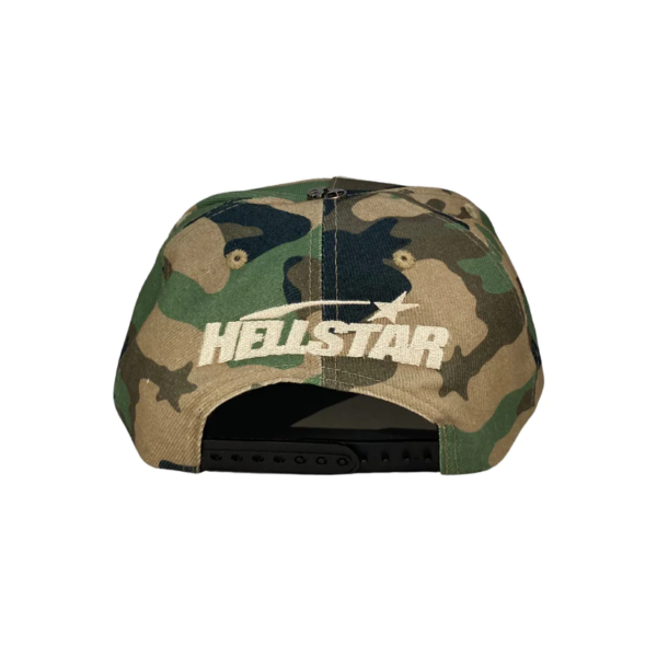 Hellstar Camo Snapback Hat (1)