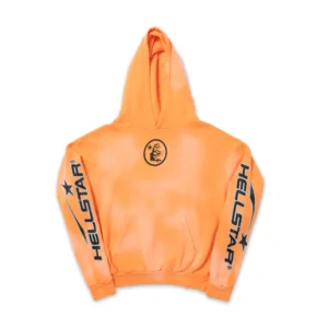 Hellstar Hoodie In Orange