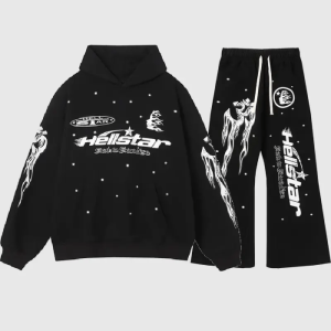 Hellstar Racer Tracksuit Vintage Black (3)