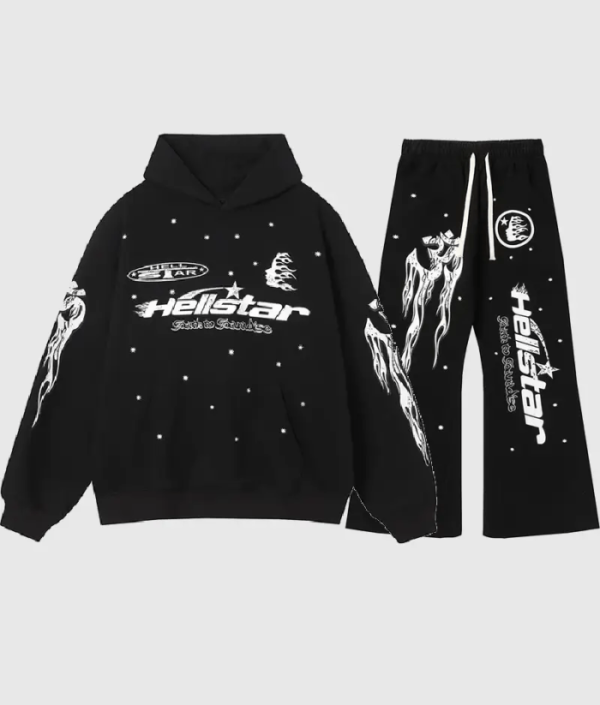 Hellstar Racer Tracksuit Vintage Black (3)