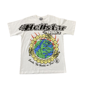 Hellstar Studious White Globe Tee