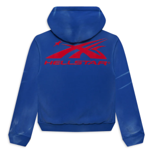 Hellstar Sports Hoodie Blue