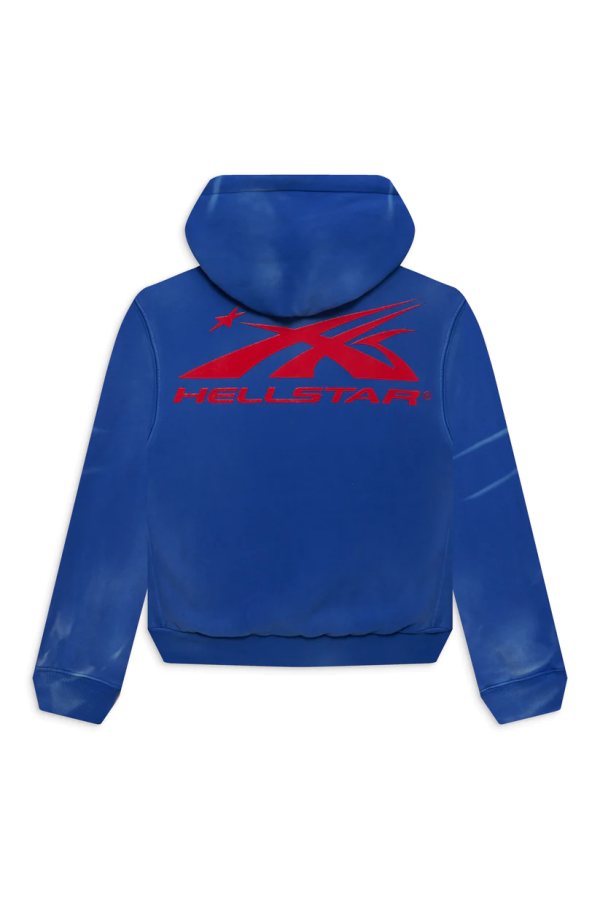 Hellstar Sports Hoodie Blue