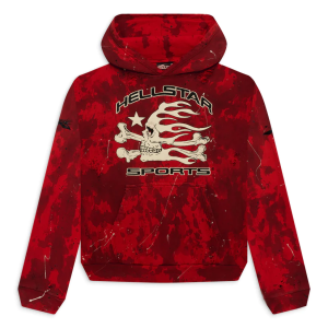 Hellstar Sports Red Hoodie