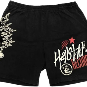 hellstar logo vintage shorts