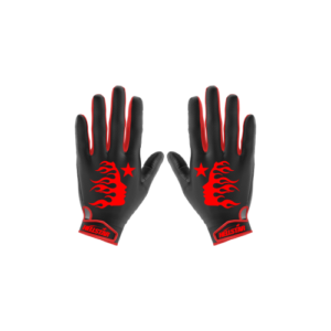 Buy Hellstar Gloves Black & Red