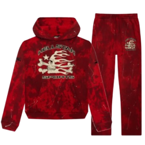 Hellstar Sports Tracksuit Red