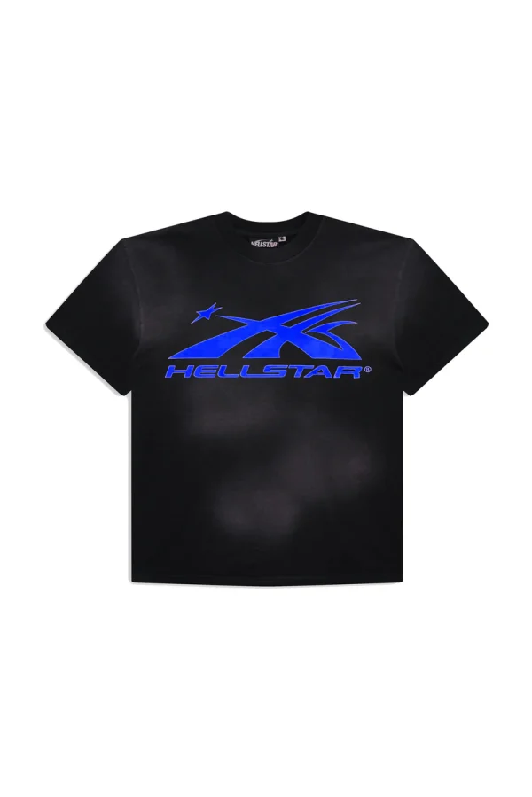 Blue Hellstar Sports Core Gel Logo T-Shirt