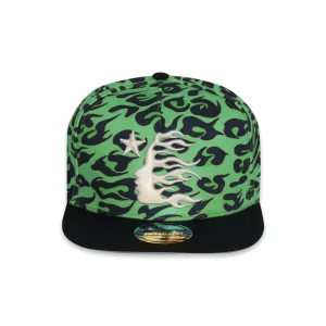 Hellstar Snapback Cheetah Print Hat