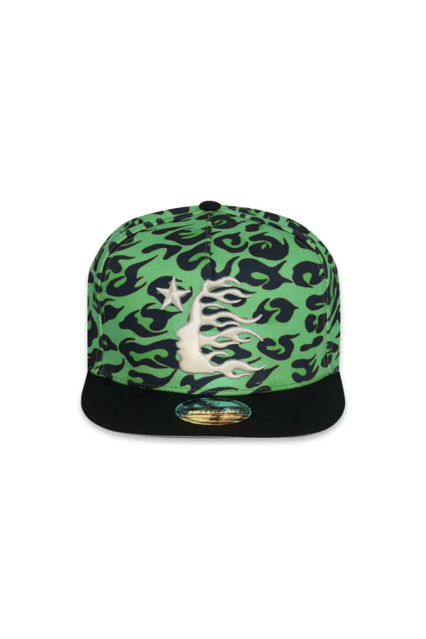 Hellstar Snapback Cheetah Print Hat