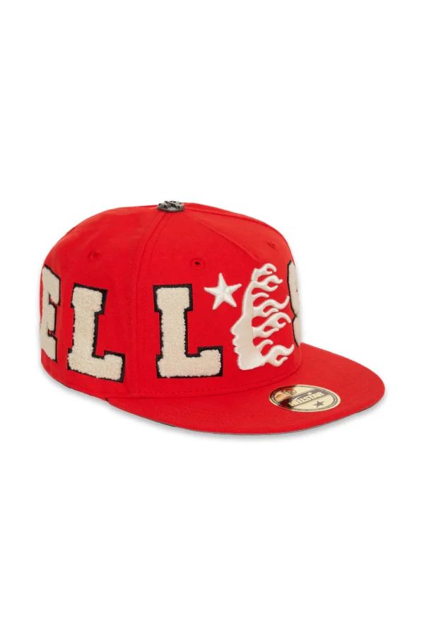 Buy Red Fitted Hellstar OG Patch