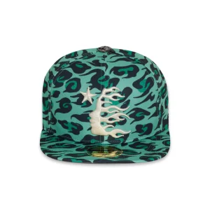 Fitted Hellstar Cheetah Print Hat