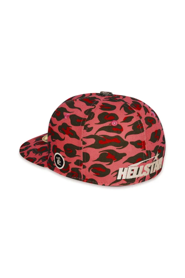 Hellstar Fitted Cheetah Print Hat