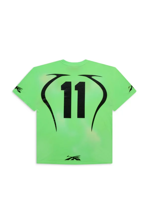 Hellstar Green Warm Up T-Shirt