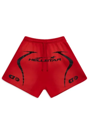 Red Hellstar Warm Up Shorts