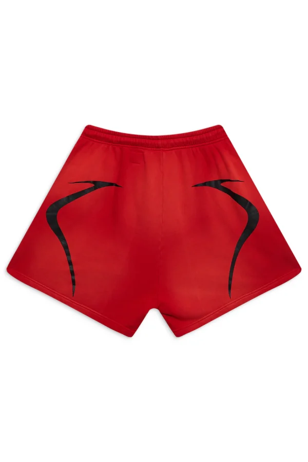 Red Hellstar Warm Up Shorts