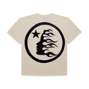 White Hellstar Sports Core Gel Logo T-Shirt