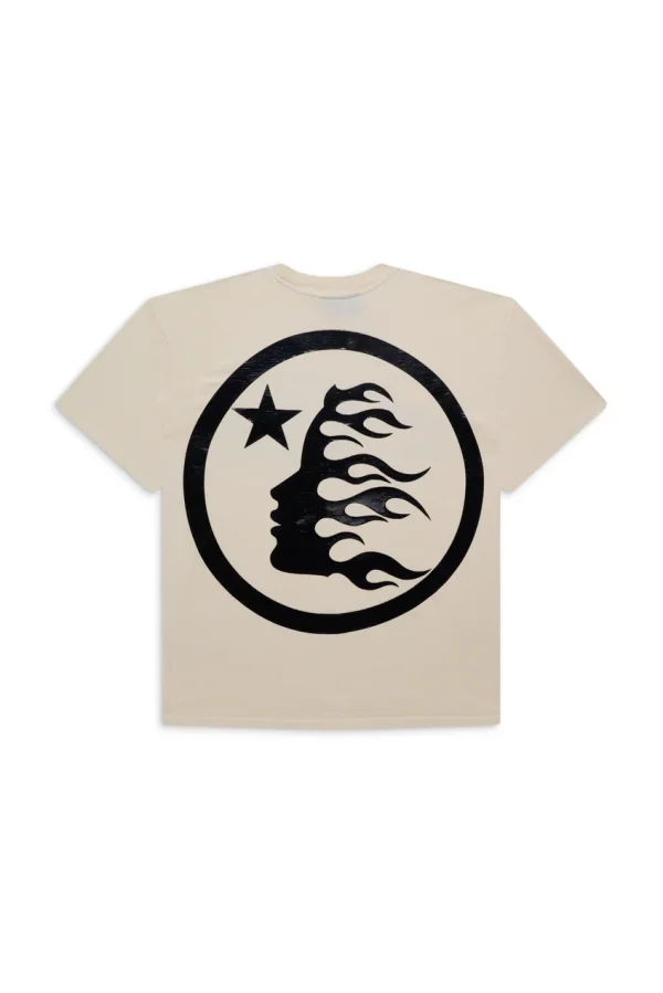 White Hellstar Sports Core Gel Logo T-Shirt