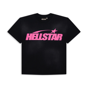 Hellstar Classic T-shirt (Black/Pink)