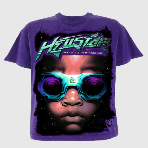 Hellstar Goggles Purple Shirt