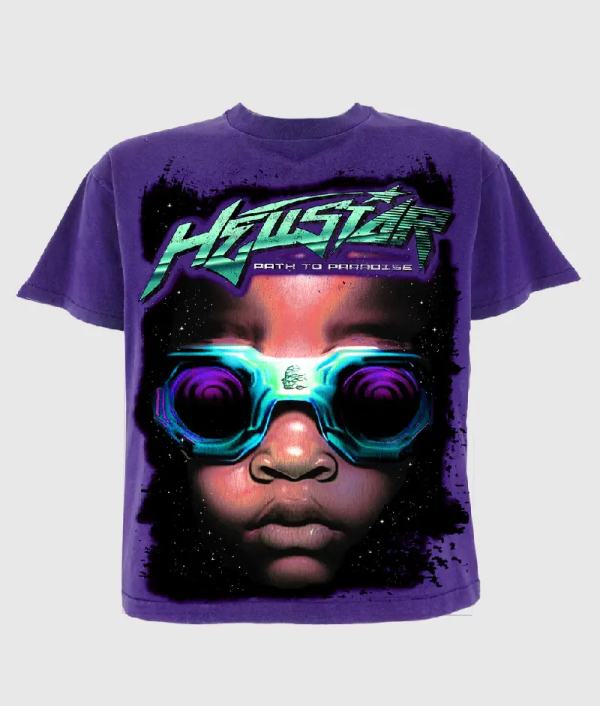 Hellstar Goggles Purple Shirt