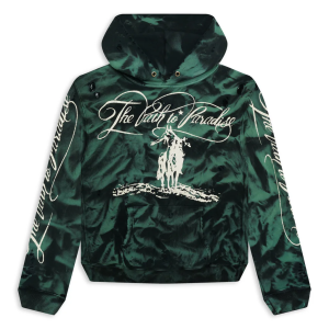 Green Marble Paradise Hoodie