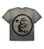 Hellstar Sport Logo Gel Tee Grey