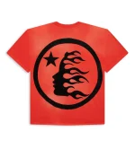 Hellstar Sport Logo Gel Tee Red