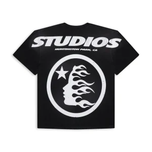 Hellstar Studios Cartoon Logo Glitter Logo T-Shirt