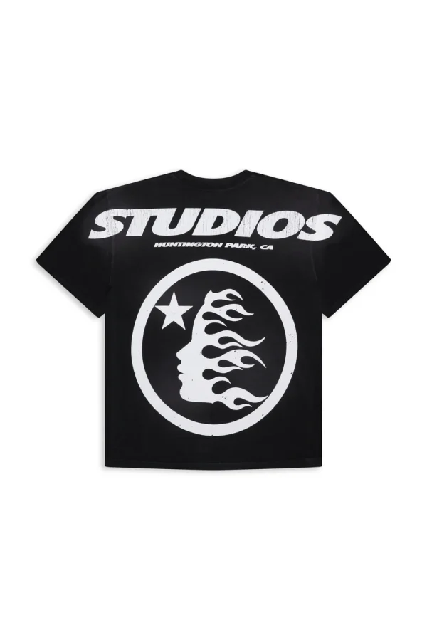 Hellstar Studios Cartoon Logo Glitter Logo T-Shirt