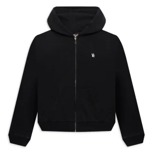 Hellstar records Zip Up Hoodie Black