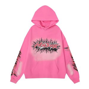 Hellstar Hoodie Pink