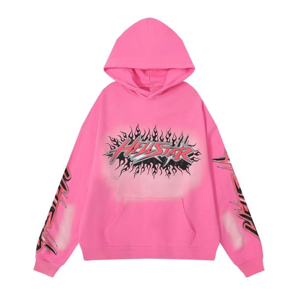 Hellstar Hoodie Pink