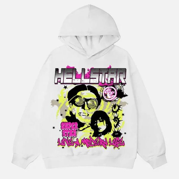 Hellstar Records Hoodie White